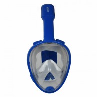 Полнолицевая маска для плавания/снорклинга синяя - Интернет магазин  спортивных товаров OLIMP66.RU