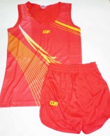 Форма легкоатлетическая женская красная CLIFF - Интернет магазин  спортивных товаров OLIMP66.RU