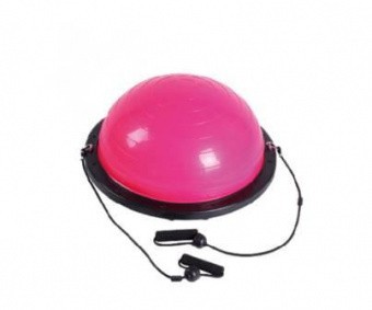 Полусфера для фитнеса (мяч Босу) 50 см  - Интернет магазин  спортивных товаров OLIMP66.RU