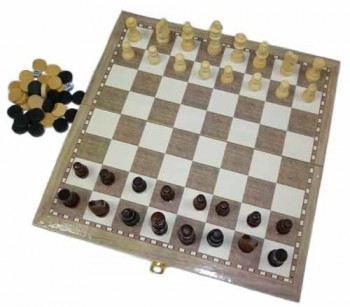 Набор 3 в 1 (шашки, шахматы, нарды) А3018 - Интернет магазин  спортивных товаров OLIMP66.RU