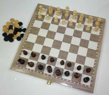 Набор 3 в 1 (шашки, шахматы, нарды)  - Интернет магазин  спортивных товаров OLIMP66.RU